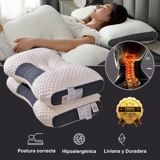Almohada Ortopedica 3d Con Alineación Cervical Perfecta 41%OFF