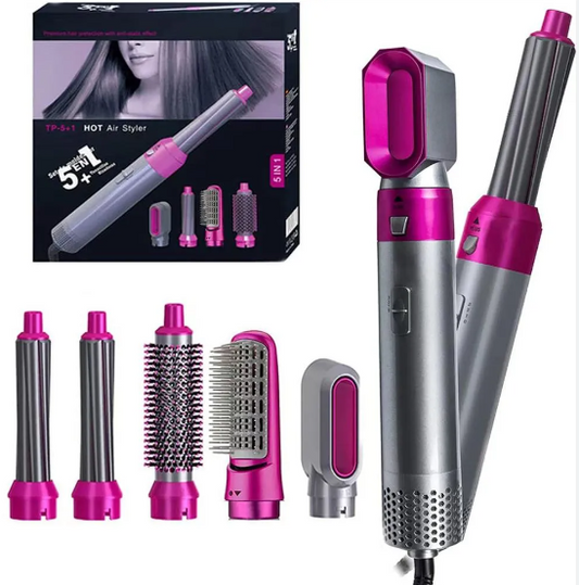 Cepillo Secador 5 en 1: La herramienta definitiva para tu peinado 40% OFF