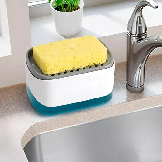 Dispensador de Jabón con Soporte Esponja