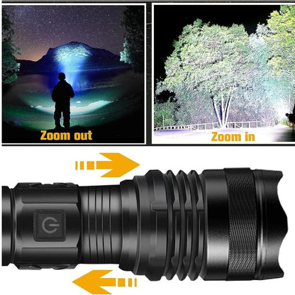 Linterna largo alcance P50 T9