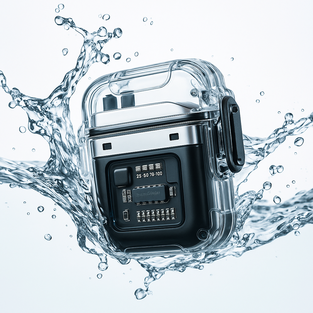 ENCENDEDOR IMPERMEABLE CON LINTERNA LED