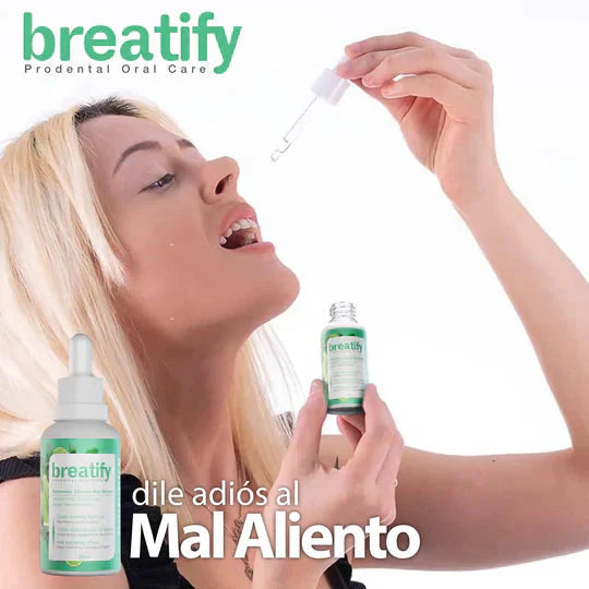 BREATIFY – ¡Compra y 1 llevate 2!  La Solución Rápida contra el Mal Aliento -  35%OFF