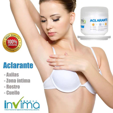 Crema Aclarante: Elimina Imperfecciones y Mejora el Tono de la Piel con Regalo Crema Antiestrías ¡30% OFF!