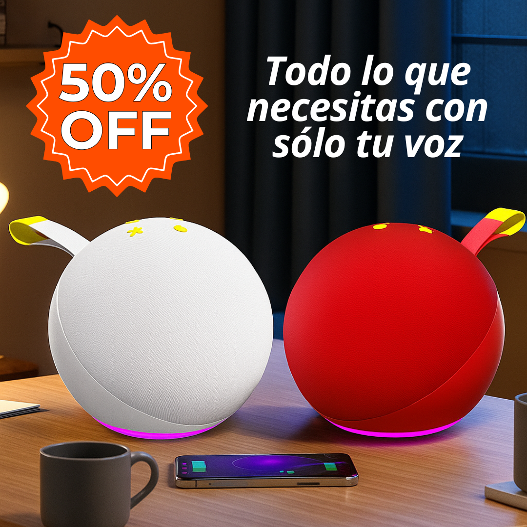 PARLANTE INTELIGENTE ALEXA- ¡HAZLO TODO CON TU VOZ,SIN ESFUERZO!