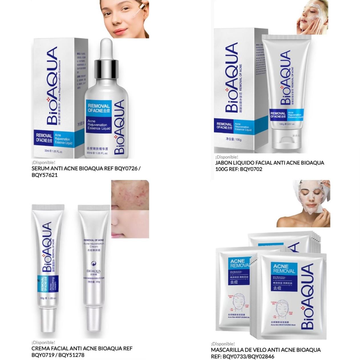 ¡Di Adiós al Acné con el Combo Anti Acné Bioaqua! 🌟 Tu Aliado en el Cuidado Facial Natural 40%OFF